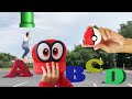 ABC SONG Pokemon and Super Mario learning ABC Letter Alphabets