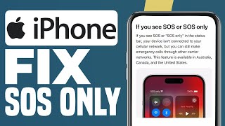 What SOS Only Means On iPhone And How To Fix It (Step By Step)