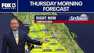 Tampa weather | Thursday morning forecast
