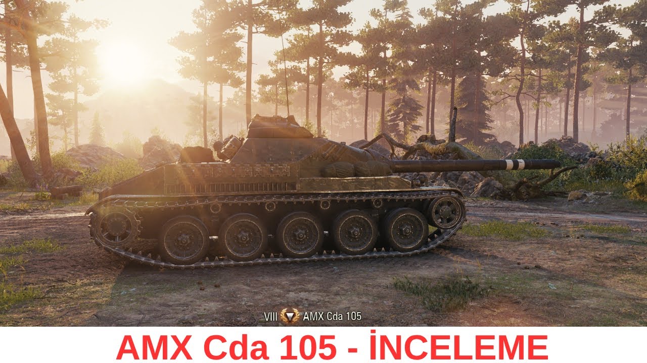 AMX Cda 105 // İNCELEME // KADRİ BİLİNMESEDE ÇOK MÜTHİŞ TANK //WORLD OF TANKS