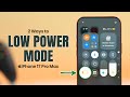 iPhone 17 Pro Max | Pro: How to Turn On Low Power Mode! [Power Saving Mode]