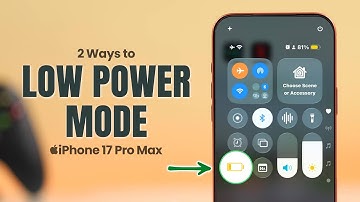 iPhone 17 Pro Max | Pro: How to Turn On Low Power Mode! [Power Saving Mode]