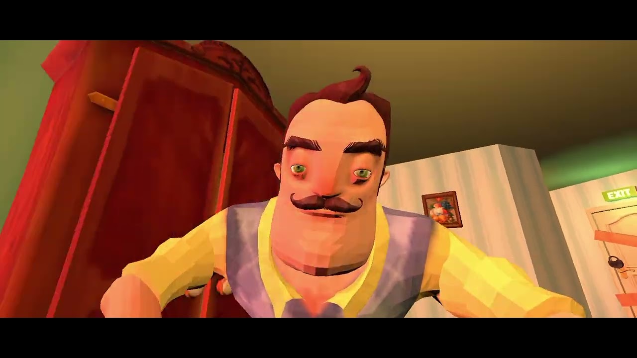 Hello Neighbor Prototype Remake 16.0 Mobile Gameplay 💀