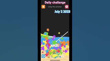 Squiggle drop - daily challenge July 1 2023 | drop the anchor #squiggledrop