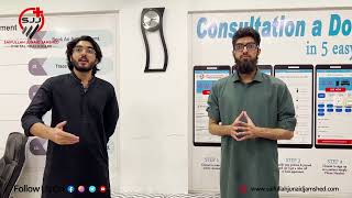 Saifullah Junaid Jamshed and Babur Junaid Talking about The SJJ mobile Application screenshot 4
