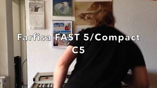 First Try On The Farfisa Fast 5