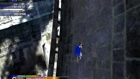 Sonic Unleashed (PS3) - Jungle Joyride - Day, Act 1 (drift recovery and game fail) (7/26/09)