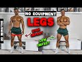 20 MINUTE LEGS &amp; THIGH WORKOUT TO REDUCE FAT! (NO EQUIPMENT) | HIGH &amp; LOW IMPACT!