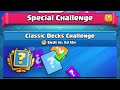 Classic Challenge Gameplay Clash Royale