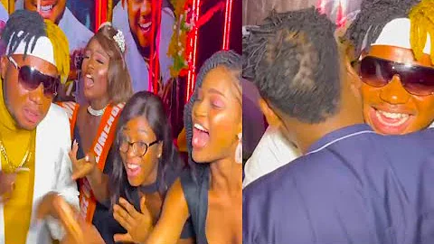 Ibrahim Chatta Hug And Congratulate Ayo Olaiya On  His 1Million Dollar As He Dance With Ladies