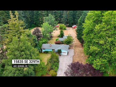 15835 SE 329th Ave, Boring, OR home video tour