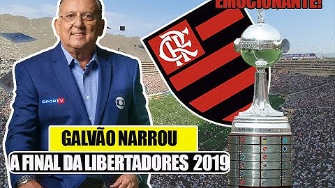 Galvão Bueno narrou a final da libertadores 2019 e é de arrepiar (React)