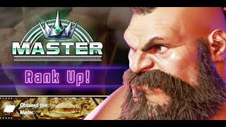 They said I couldn't get Master rank with Zangief...So I did