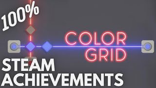 [STEAM] 100% Achievement Gameplay: Colorgrid [SOLUTIONS]