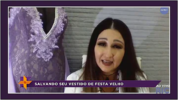 É possível tingir vestido de festa?