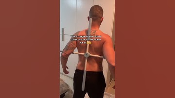 Say goodbye to slouching and hello to good posture with the posture pole!  #shorts