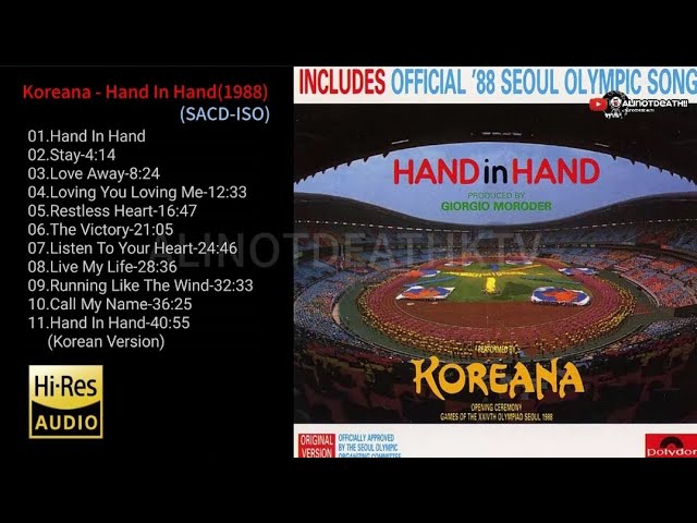 Koreana - Hand In Hand(1988)[全专辑]💿Hi-Res 96kHz&frasl;24bit[SACD-ISO]
