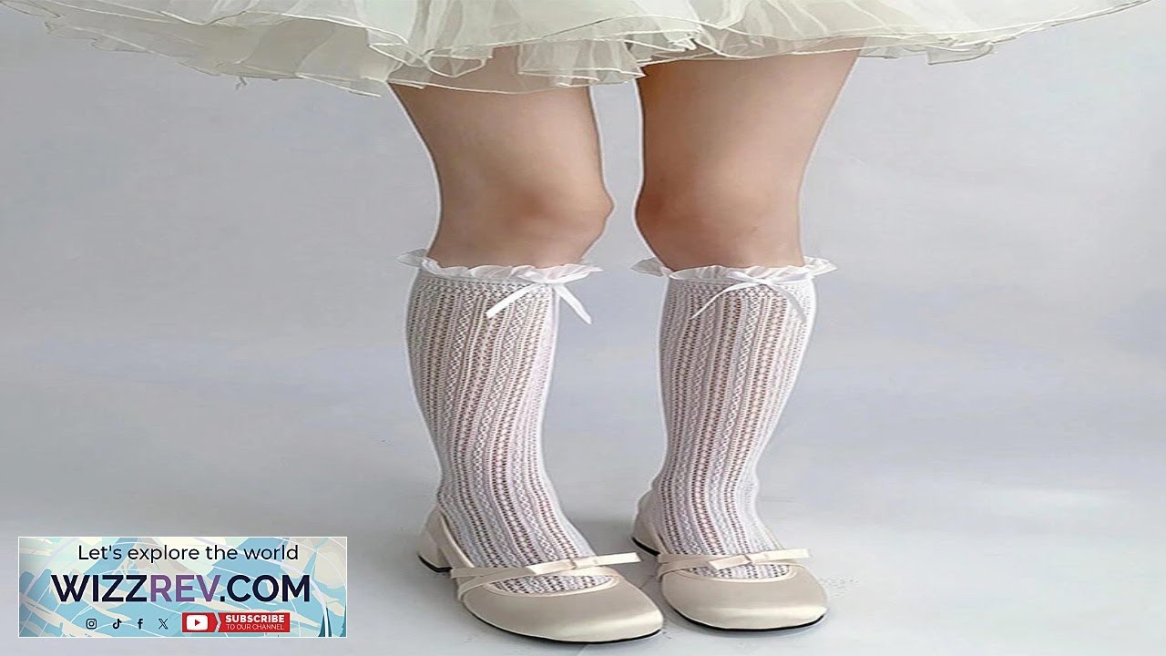 Knee High Socks For Women Lace Trim Thigh High Stockings With Bowknot Review