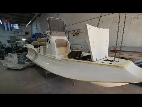 How An inflatable boat is made and installed on a hard bottom Rib www.luxuryribtenders.com
