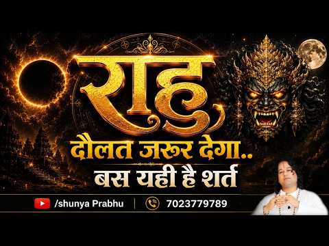 राहु दौलत ज़रूर देगा... बस ये है शर्त! -Call 7023779789