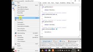 08   C++ CodeBlocks Getter and Setter Functions