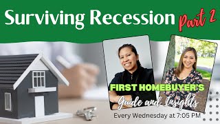 pisode 30 ✨ Surviving a Recession  Tips for First Homebuyers (Part 2) ✨