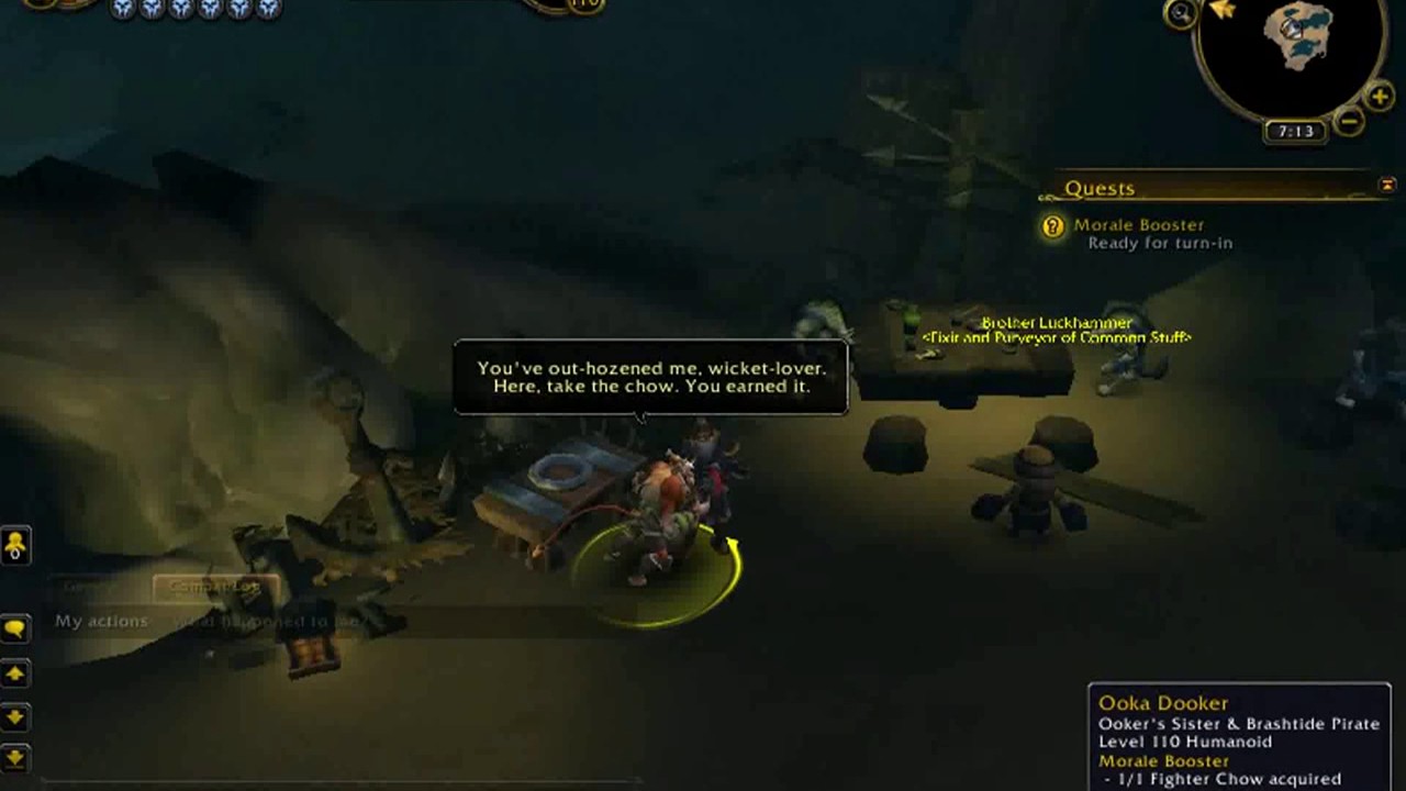 WoW Legion Azsuna 20 Morale Booster