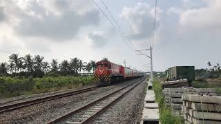 3514次復興號區間車 鎮安南通過 本務R138 迴送兩節莒光車廂