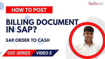 How to Post Billing Document in SAP? - Video-5 OTC Series | SAP End User Training By Pradeep Hota