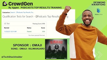 CrowdGen Hydra Podcasts Top Results Training – Full Answers  (Updated Version)