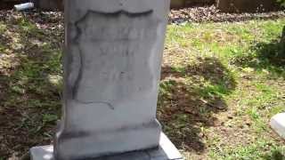 First Baptist Church Cemetery.Anderson,SC  Pt.1