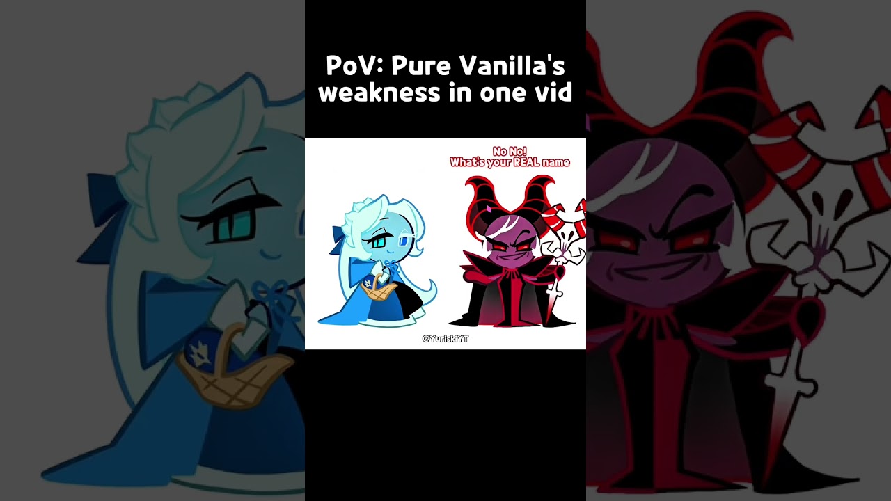 Poor Pure Vanilla Cookie 💔🥀 