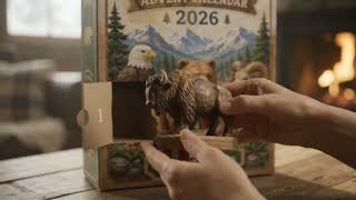 The WondeMee National Park Animals 2026 24-Day Advent Calendar with 24 acrylic ornaments.