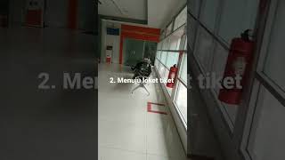 cara beli tiket kereta api di stasiun ✓