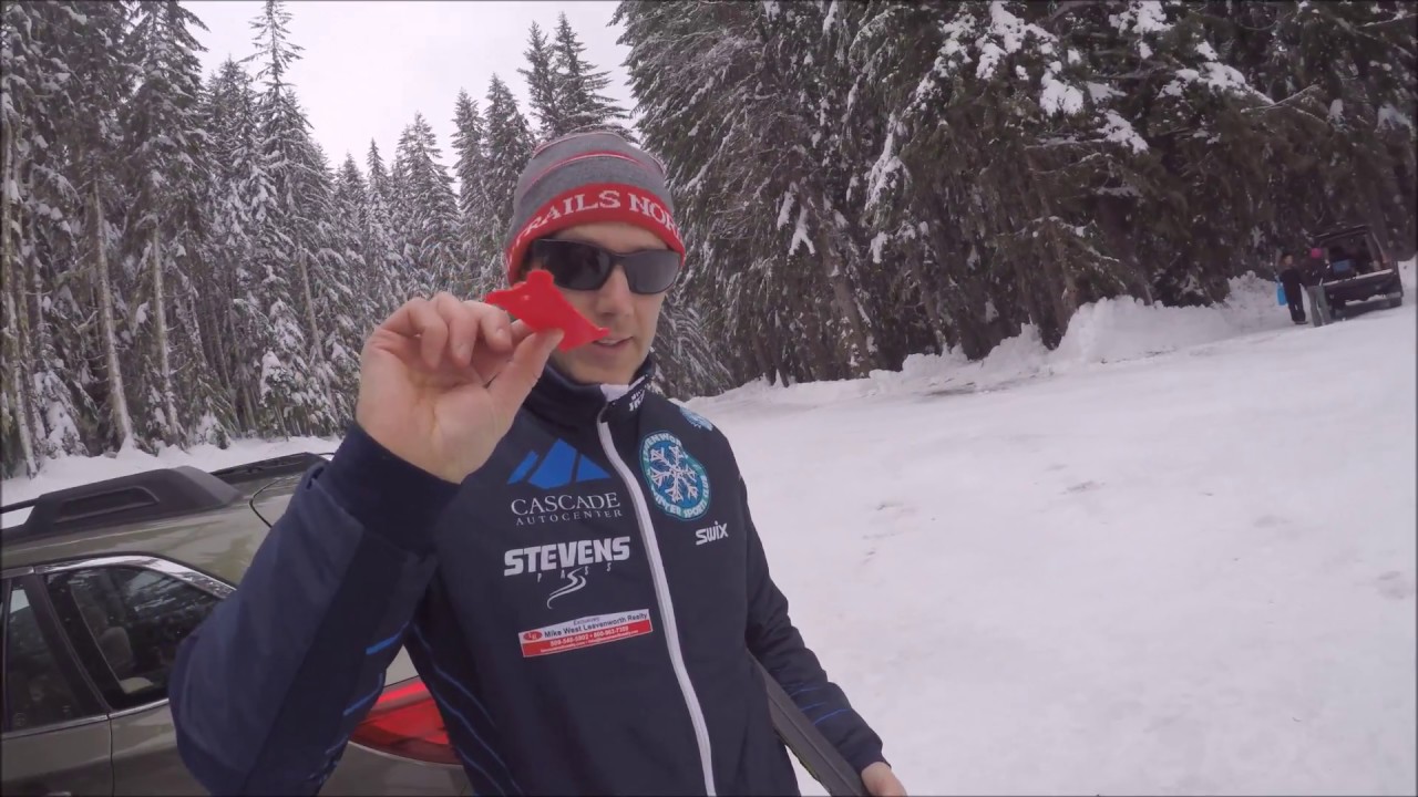 how to remove kick wax from cross country skis