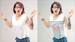 How to Add Artwork & Patterns to Clothing in Photoshop - Stylize Your Boring Clothes to Awesome