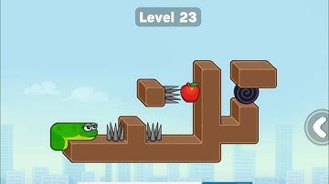 Snake Puzzle Slither to Eat Level 23 Walkthrough Solution