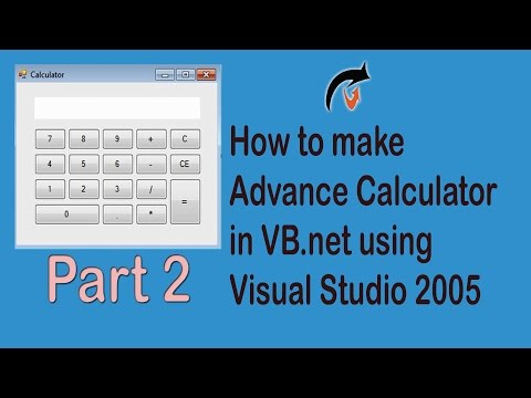 how to create advance calcualtor in VB net Part 2