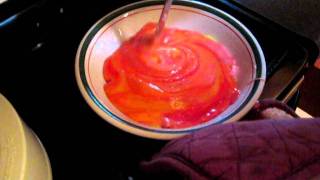 Stirring Melted Starbursts is Also Cool to do. :)