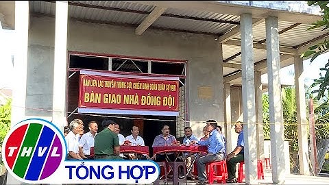 Bàn giao nhà đồng đội