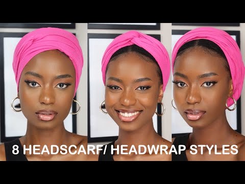 4 Stylish Way To Tie Your Head Scarf — Guardian Life — The