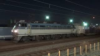 2019年1月20日 5088レEF66 117号機牽引 貨物列車安治川口駅発車