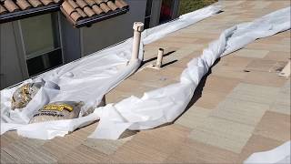 HOW TO VIDEO : This is how not to install plastic on your roof... by South County Roofing 5,822 views 4 years ago 4 minutes, 42 seconds