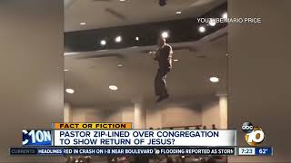 Celebrity Pastor zip-lined over congregation? Net Worth