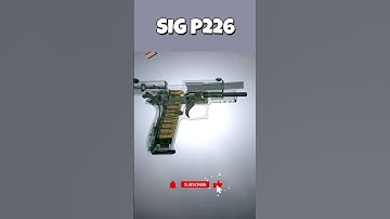 How Does the SIG P226 Work? | 3D Gun Mechanism Animation