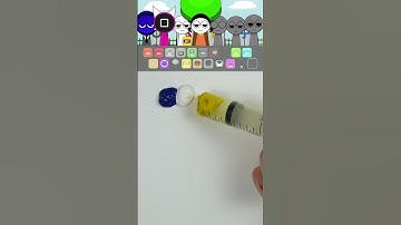 🌈Mixing Colors! Guess the color✨Incredibox Sprunki Squid Game 2💖 #shorts #colors #incredibox #mix