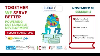 EUROLIS SEMINAR 2022 - Session 2 - November 16th 2022