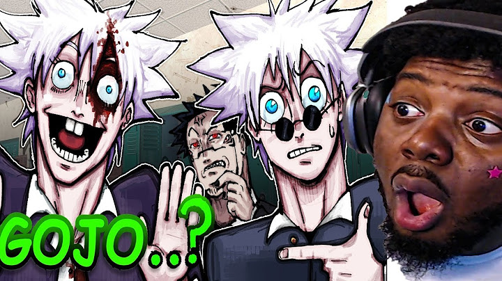 GOJO MEETS SUPER SENIOR GOJO WAS HILARIOUS