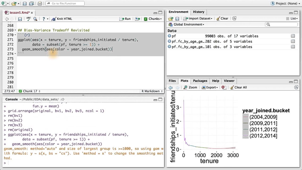 Bias Variance Trade off Revisited - Data Analysis with R - YouTube