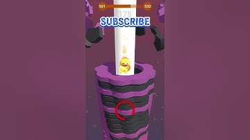 STACK BALL LVL.531 #viralvideo #stackball #fpy #stackattack #stackcolors #stackrider #stack